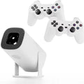 P30 Max Projector 4K HD 1080P Bluetooth Android 11 Projector 2 Wireless Game Controllers Built-in 3000 Games