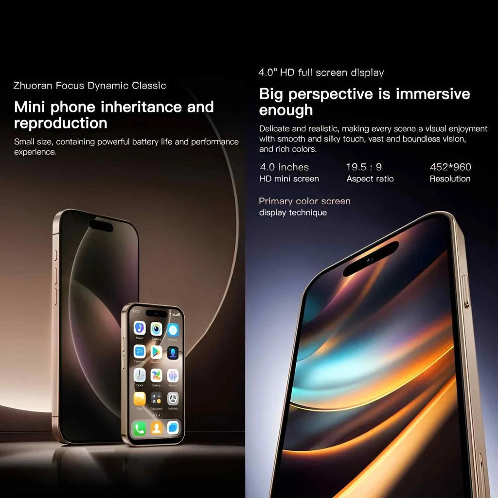 16 Pro Max Mini 4G Dual Sim Android Smartphone 3GB/32GB