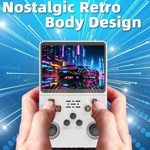 R36S Handheld Game Console 3.5 inch Retro Emulator System 64GB
