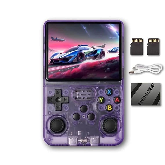 R36S Handheld Game Console 3.5 inch Retro Emulator System 64GB