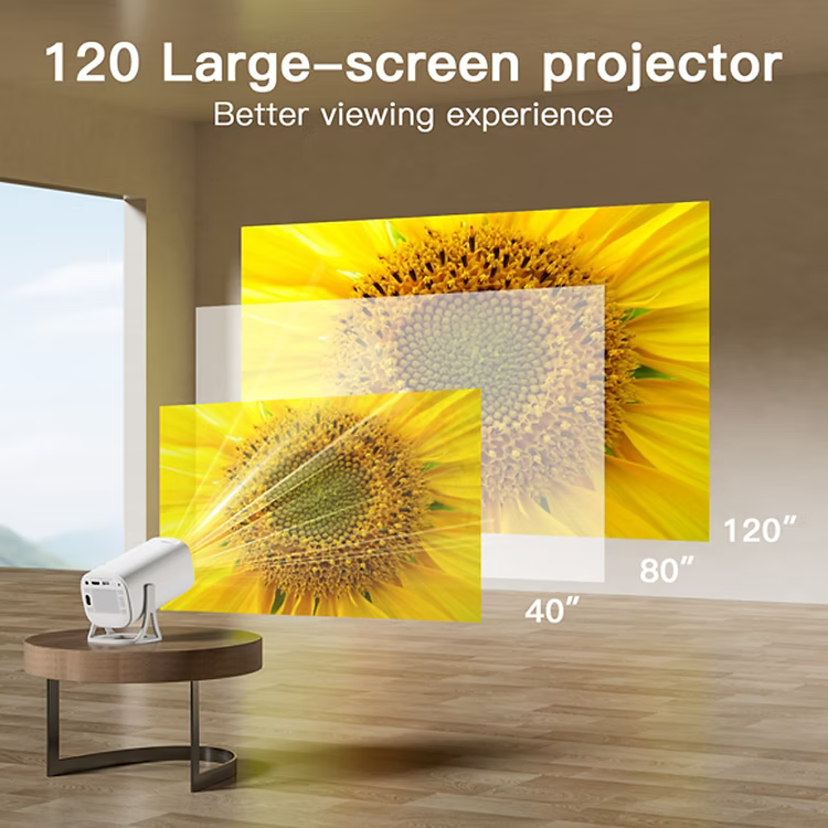 S40 Android 11 Mini Projector 4K Quality WiFi & Bluetooth