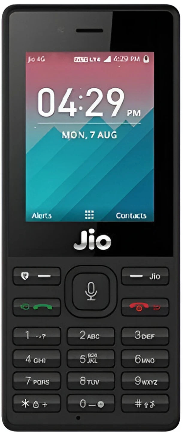 Jio F220 Keypad Phone (Black)