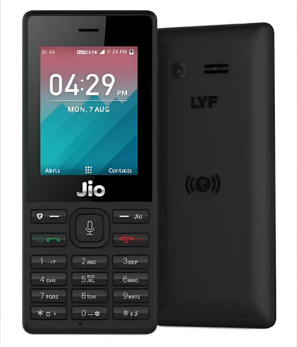 Jio F220 Keypad Phone (Black)